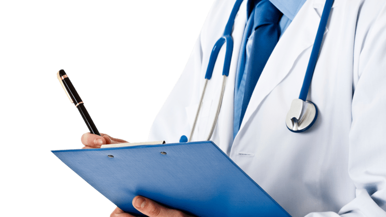 Le médecin prescrit un traitement contre la prostatite bactérienne.